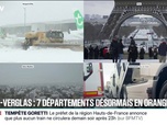 Replay 20H BFM - Sept départements désormais placés en vigilance orange pour neige et verglas