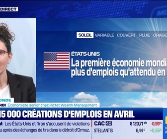 Replay BFM Bourse - L'éco du monde : Emploi US : le rapport mensuel livre son verdict - 08/05