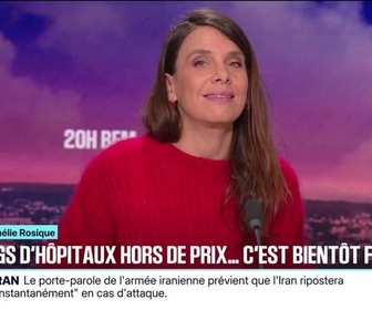 Replay 20H BFM - LE CHOIX D'AMÉLIE ROSIQUE - Parkings d'hôpitaux hors de prix: est-ce bientôt fini ?