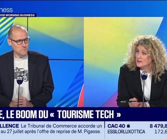 Replay Good Morning Business - En Chine, le boom du Tourisme Tech