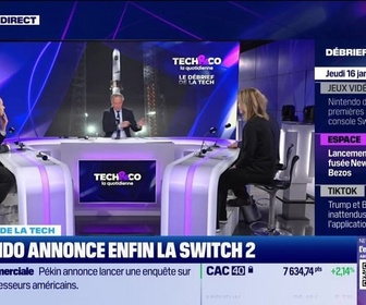 Replay Tech & Co, la quotidienne - Nintendo annonce enfin la Switch 2 - 16/01