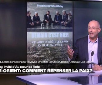 Replay Au cœur de l'info, l'invité - Robert Malley: le processus d'Oslo était une illusion car fondé sur un malentendu historique