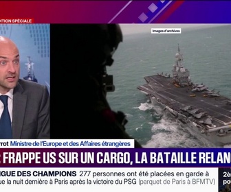 Replay BFM Politique - Jean-Noël Barrot: la France et la Grande Bretagne proposent une mission internationale afin de rouvrir le détroit d'Ormuz