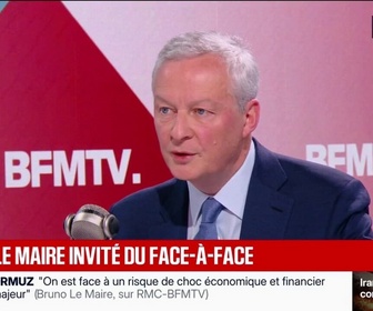 Replay Face à Face - Si nous voulons décider par nous-mêmes, il faut mener la bataille technologique, estime l'ancien ministre de l'Économie Bruno Le Maire