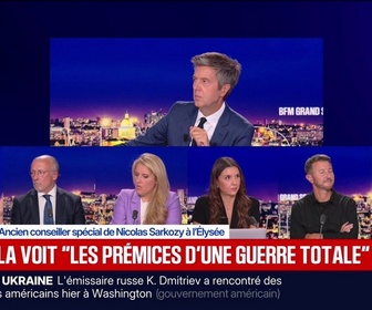 Replay BFM Grand Soir - Bardella voit les prémices d'une guerre totale - 29/09