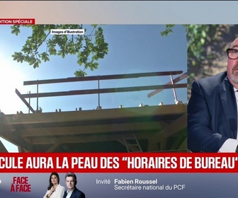 Replay BFM Première - BFM Conso : La canicule aura la peau des horaires de bureau ? - 30/06