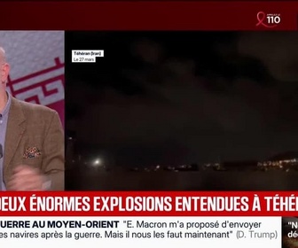 Replay BFM Grand Soir - Une dizaine d'explosions entendues à Téhéran - 27/03