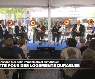 Replay Ici l'Europe - Face aux défis immobiliers et climatiques l'UE lutte pour des logements durables (version courte)