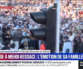 Replay BFM Non-stop week-end - Justice pour Mehdi scande la foule avant d'observer une minute de silence