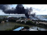 Replay Un incendie majeur dans le port de Hambourg fait six blessés