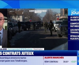 Replay Good Morning Business - États-Unis : la police de l'immigration, un marché très juteux