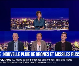 Replay BFM Grand Soir - 600 drones et missiles : l'Ukraine pilonnée par Moscou - 28/09