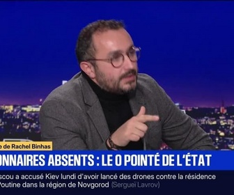 Replay BFM Grand Soir - Fonctionnaires absents : le zéro pointé de l'État - 30/12