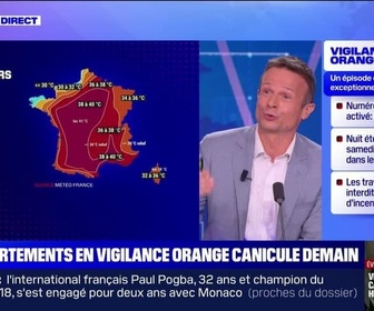 Replay News Box - 73 départements en vigilance orange canicule demain - 28/06