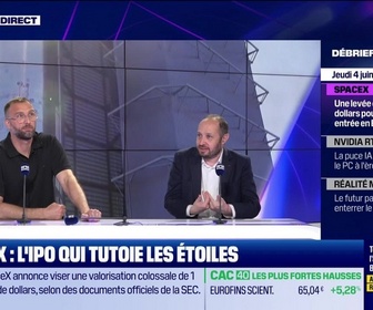 Replay Tech & Co, la quotidienne - SpaceX : l'IPO qui tutoie les étoiles - 04/06
