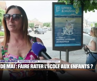 Replay 20H BFM - LE DOSSIER DU 20H - Ponts de mai: faire rater l'école aux enfants ?