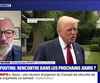 Replay BFM Story - Story 5 : Trump/Poutine, rencontre dans les prochains jours ? - 08/08