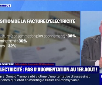 Replay Le Dej Info - Électricité : pas d'augmentation au 1er août - 15/07