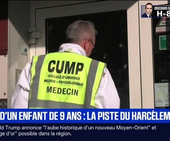 Replay BFM Première - Suicide présumé d'une fillette de 9 ans: la piste du harcèlement étudiée