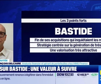 Replay BFM Bourse - Valeur ajoutée : Ils apprécient : Groupe Bastide - 28/10