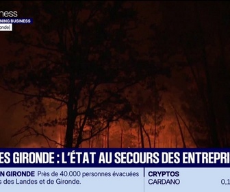 Replay Good Morning Business - Incendie en Gironde : l'état au secours des entreprises