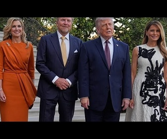 Replay Trump accueille le couple royal néerlandais à la Maison-Blanche pour un dîner et une nuit sur place