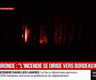 Replay BFM Grand Soir - Édition spéciale - Gironde : L'incendie se dirige vers Bordeaux - 24/07