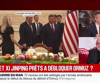 Replay BFM Grand Soir - Trump et Xi Jinping prêts à débloquer Ormuz ? - 14/05