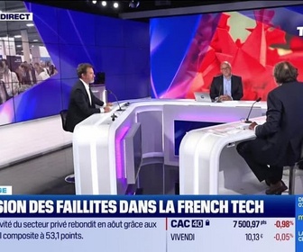 Replay Tech & Co, la quotidienne - Explosion des faillites dans la French Tech - 04/09