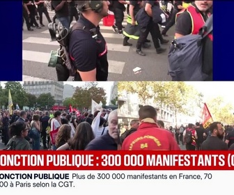 Replay Marschall Truchot : Fonction publique, 300 000 manifestants (CGT) - 29/09