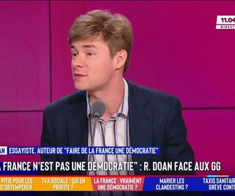 Replay Les Grandes Gueules - FACE AUX GG : Raphaël Doan auteur de faire de la France une démocratie