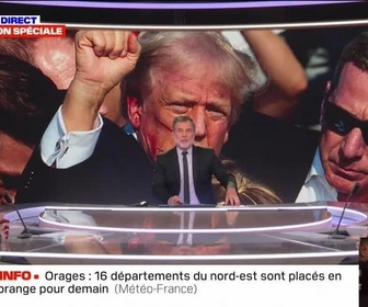 Replay Les émissions spéciales - Visé par des tirs, Trump blessé à l'oreille , revoir notre soirée spéciale - 14/07