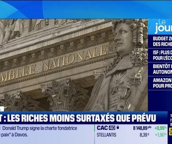 Replay Good Morning Business - Budget : les riches moins surtaxés que prévu
