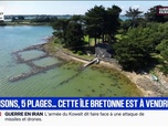 Replay BFM Première - Deux maisons, cinq plages…: une île bretonne à vendre pour 2,5 millions d'euros