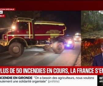 Replay Les émissions spéciales - Édition Spéciale - Plus de 50 incendies, la France s'embrase - 29/07