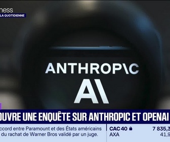 Replay Tech & Co, la quotidienne - Le Tech Flash : La FTC ouvre une enquête sur Anthropic et OpenAI, par Léa Benaim - 01/10