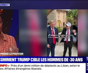 Replay Julie jusqu'à minuit - Comment Trump cible les hommes de -30 ans – 24/09