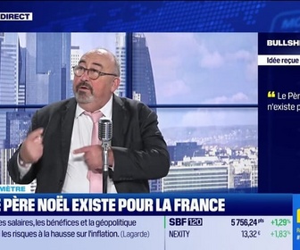 Replay BFM Bourse - Bullshitomètre : Le Père Noël n'existe pas - FAUX répond Emmanuel Lechypre - 17/10