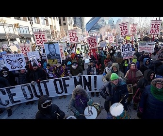 Replay Manifestation dans la capitale du Minnesota contre la police antimigrants