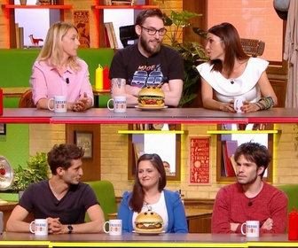 Replay Burger Quiz avec Aure Atika, François Civil, Ludivine Sagnier et Pierre Niney