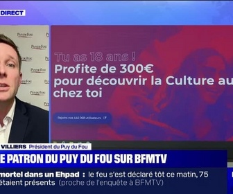 Replay News Box - Le patron du Puy du Fou sur BFMTV - 01/02