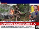 Replay Marschall Truchot : Fontainebleau, le feu reprend près de l'A6 - 15/07