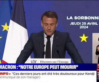 Replay Julie jusqu'à minuit - Emmanuel Macron: Notre Europe peut mourir - 25/04