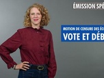 Replay Motion de censure des écologistes pour inaction en matière climatique | Emission spéciale