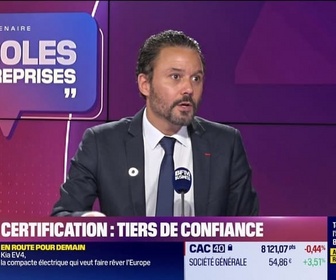 Replay Paroles d'entreprises - Julien Nizri (AFNOR Certification) : AFNOR certification, tiers de confiance - 01/11