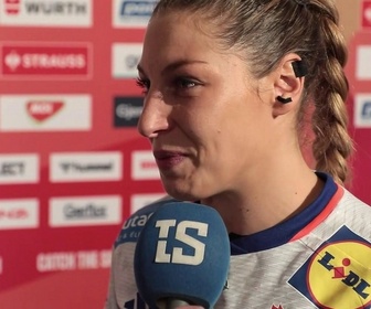 Replay Tout le sport - Chloé Valentini : On se devait de faire un gros match pour finir première