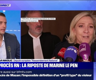 Replay News Box - Procès RN : la riposte de Marine Le Pen - 15/11