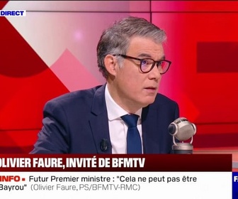 Replay Face à Face - Olivier Faure (PS): Plus Jean-Luc Mélenchon crie, moins on l'entend