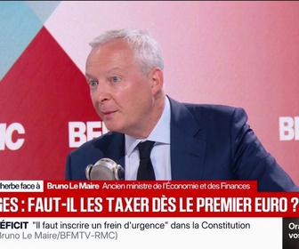 Replay Face à Face - Taxer l'héritage: les classes moyennes payent trop, juge Bruno Le Maire qui demande de la justice pour tous ceux qui travaillent