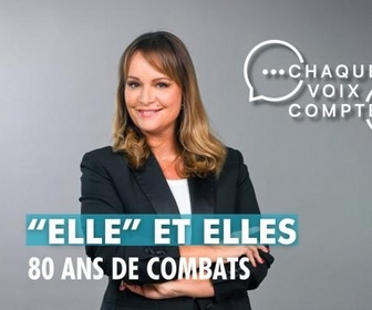 Replay Chaque voix compte - ELLE et elles : 80 ans de combats